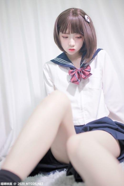 [喵糖映画]VOL.349 居家JK至服 [20P/400MB]-1
