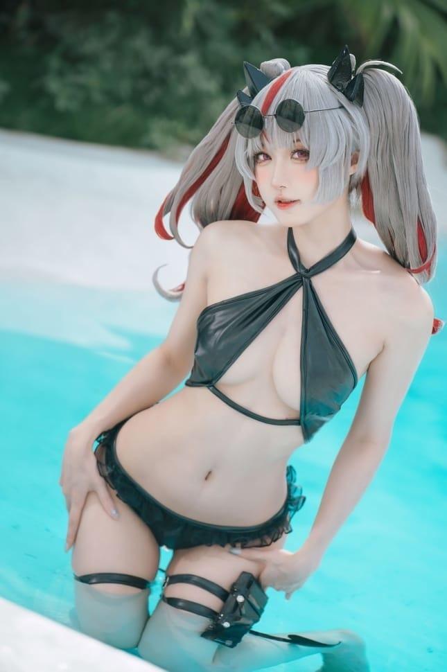 阿包也是兔娘 NO.088 碧蓝航线阿诺德 [38P-161M]-1
