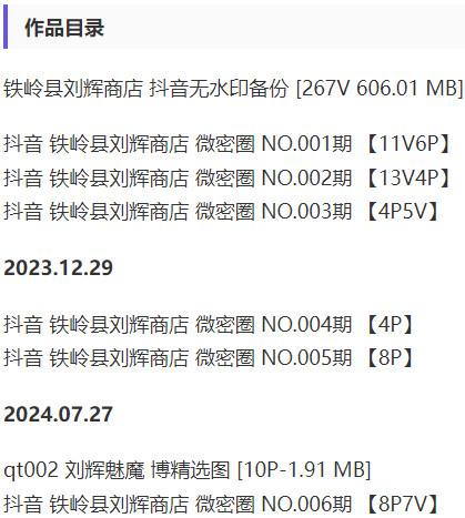 铁岭县刘辉商店 – 微密圈写真&视频合集【持续更新中】