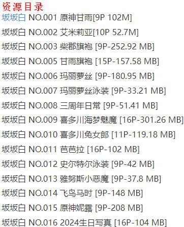 坂坂白 – 写真图片合集【持续更新中】-2