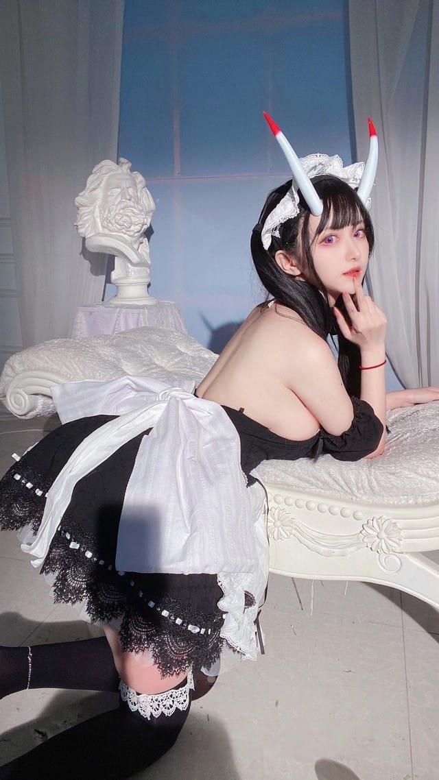 Shika小鹿鹿 – NO.123 能代女仆[44P-192MB]-1