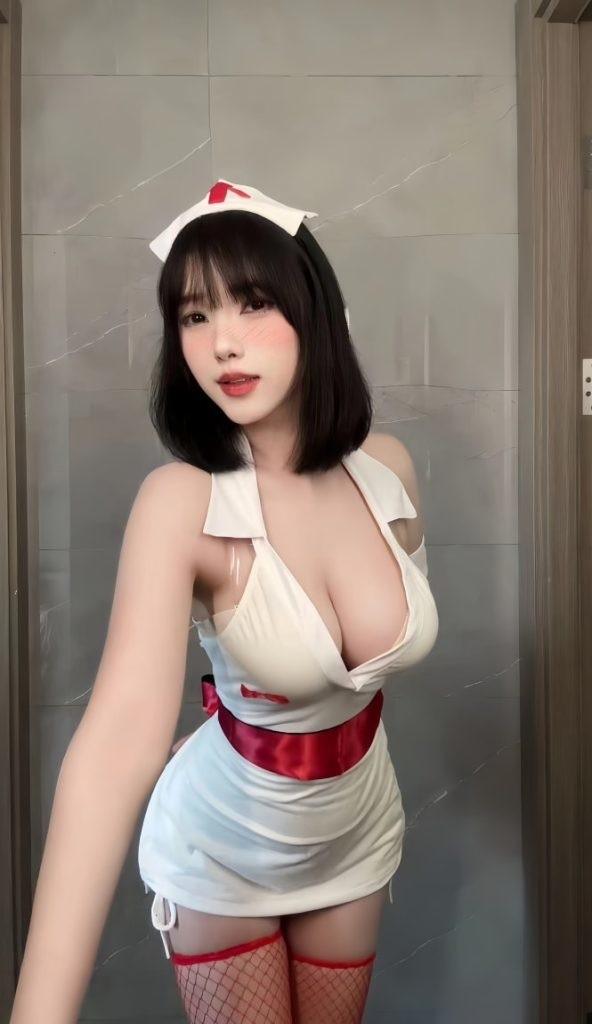 [微密圈]琳铛铛 – 网袜小护士[24P1V-94MB]-1