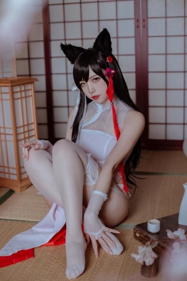 二佐Nisa – NO.196 犬之眷 碧蓝航线 爱宕 旗袍 [18P-204MB]