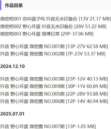 野心坏蛋 – 微密圈写真&视频合集【持续更新中】