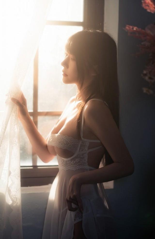 香草喵露露 – NO.068 白丝纱裙[10P1V-584MB]-2