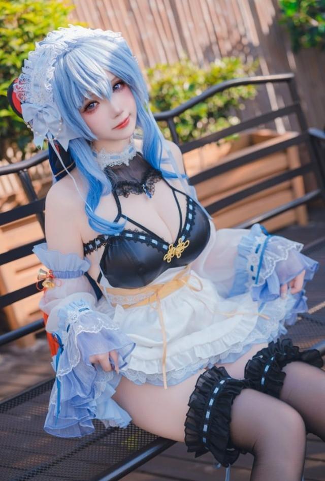 雪晴Astra – NO.091 原神 甘雨 女仆[31P1V-763MB]-1