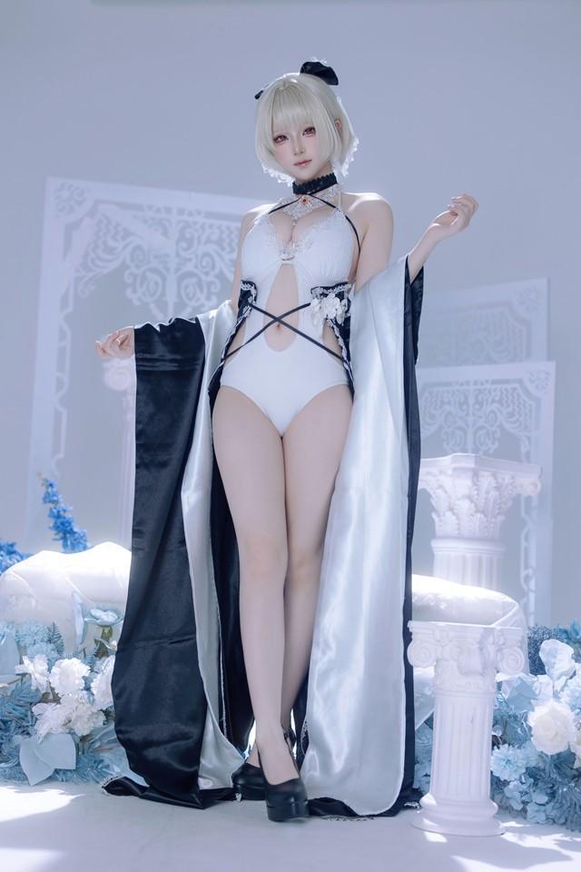 屿鱼 – NO.086 碧蓝航线 可畏同人礼服 [63P-308MB]-1